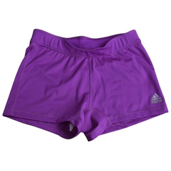 Adidas Booty Shorts Athletic Volleyball Workout Purple Size Medium - Picture 1 of 8